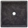 Waschbecken Schwarz 40x40x10 cm Marmor