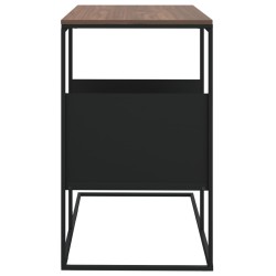 Beistelltisch Schwarz 55x36x59,5 cm Holzwerkstoff