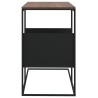 Beistelltisch Schwarz 55x36x59,5 cm Holzwerkstoff