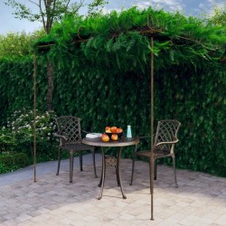 Garten-Pergola Antik-Braun...