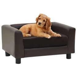 Hundesofa Braun 60x43x30 cm...