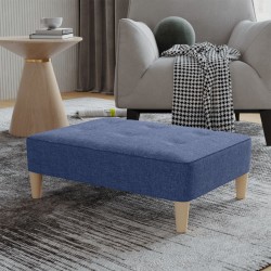 Fußhocker Blau 78x56x32 cm...