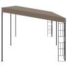 Wand-Pavillon 6x3 m Taupe Stoff