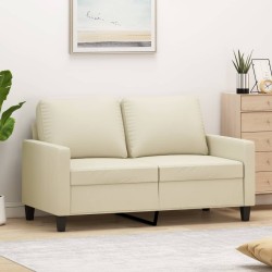 2-Sitzer-Sofa Creme 120 cm...