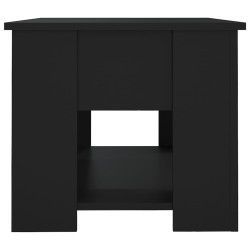 Couchtisch Schwarz 79x49x41 cm Holzwerkstoff