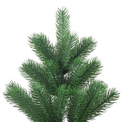 Künstlicher Weihnachtsbaum Nordmann LED & Kugeln Grün 150 cm