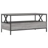 Couchtisch Grau Sonoma 100x51x45 cm Holzwerkstoff