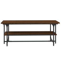 Couchtisch Braun Eichen-Optik 100x50x40 cm Holzwerkstoff