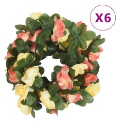 Weihnachtskränze Blumen 6...