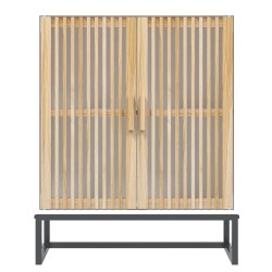 Sideboard Weiß 60x30x75 cm Holzwerkstoff