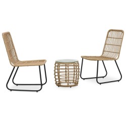 3-tlg. Bistro-Set Poly...