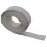 Rasenkanten 4 Stk. Grau 10 m 15 cm Polyethylen