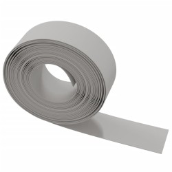 Rasenkanten 4 Stk. Grau 10 m 20 cm Polyethylen