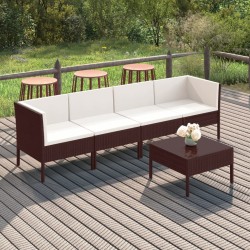 5-tlg. Garten-Lounge-Set...