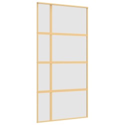 Schiebetür Golden 102,5x205 cm Matt ESG-Glas und Aluminium