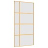 Schiebetür Golden 102,5x205 cm Matt ESG-Glas und Aluminium