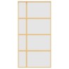 Schiebetür Golden 102,5x205 cm Matt ESG-Glas und Aluminium