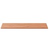 Waschtischplatte 100x60x1,5 cm Massivholz Buche