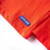 Kinder-Langarmshirt Hellorange 140