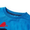 Kinder-Langarmshirt Kobaltblau 116