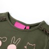 Kinder-Langarmshirt Khaki 92