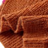 Kinderpullover Gestrickt Cognac 128