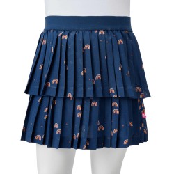 Kinderrock Marineblau 140