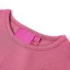 Kinder-Langarmshirt Himbeerrosa 128