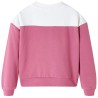 Kinder-Sweatshirt Himbeerrosa 104