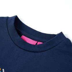 Kinder-Sweatshirt Marineblau 104