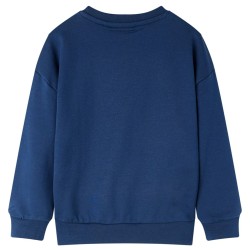 Kinder-Sweatshirt Marineblau 104