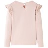 Kinder-Langarmshirt Rosa 128