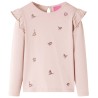 Kinder-Langarmshirt Rosa 104