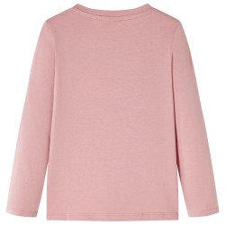 Kinder-Langarmshirt Rosa 116