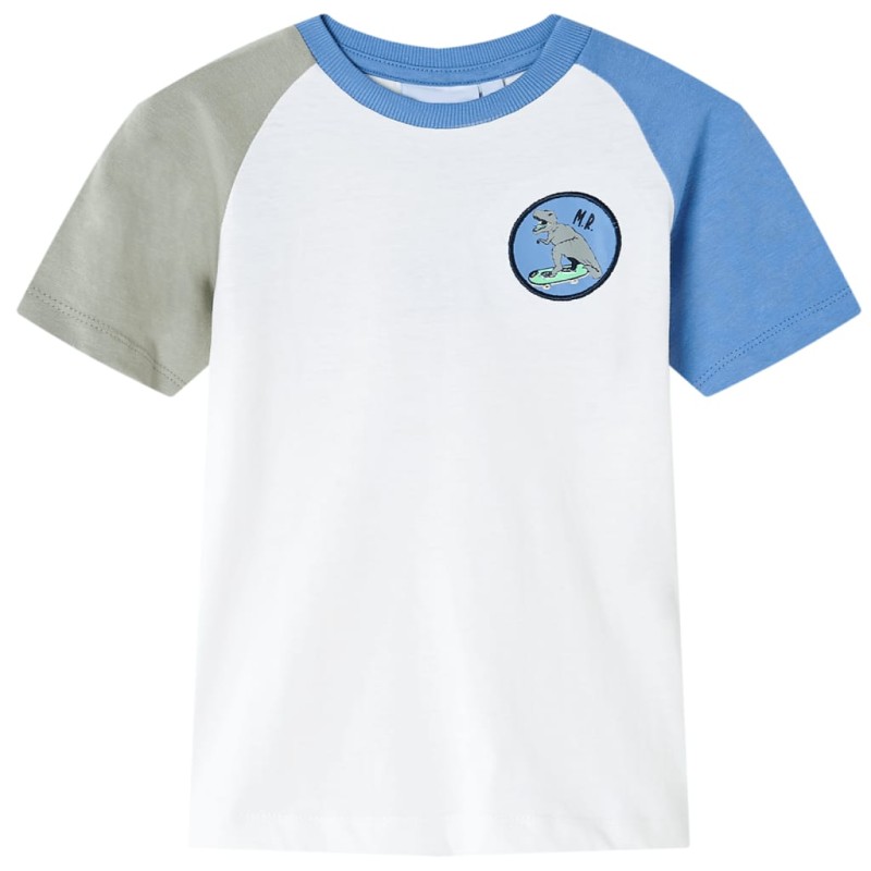 Kinder-T-Shirt Ecru 116