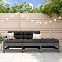 3-tlg. Garten-Lounge-Set...