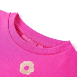 Kinder-Sweatshirt Dunkelrosa 116