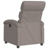 Relaxsessel Elektrisch Taupe Stoff