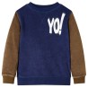 Kinder-Sweatshirt Dunkles Marineblau 104