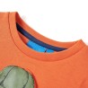 Kinder-Sweatshirt Dunkelorange 92