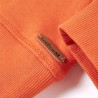 Kinder-Sweatshirt Dunkelorange 92