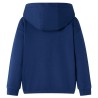 Kinder-Kapuzenpullover Marineblau 140