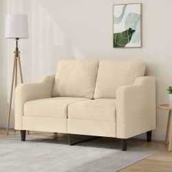 2-Sitzer-Sofa Creme 120 cm...