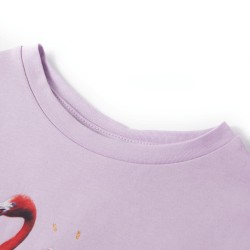 Kinder-T-Shirt Lila 128