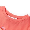 Kinder-T-Shirt Korallenrosa 92