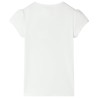 Kinder-T-Shirt Ecru 116