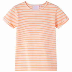 Kinder-T-Shirt Neonorange 140