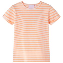 Kinder-T-Shirt Neonorange 116