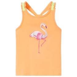 Kinder-Tanktop Hellorange 104