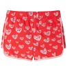 Kindershorts mit Kordelzug Rot 92